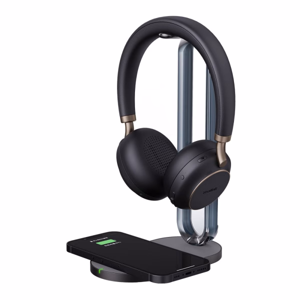 Yealink BH76 Plus with Charging Stand UC Black USB-C/A Bluetooth Stereo Headset