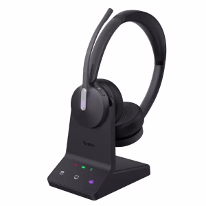 Yealink WH64 Hybrid Dual with Charging Stand Teams DECT Wireless Headset
