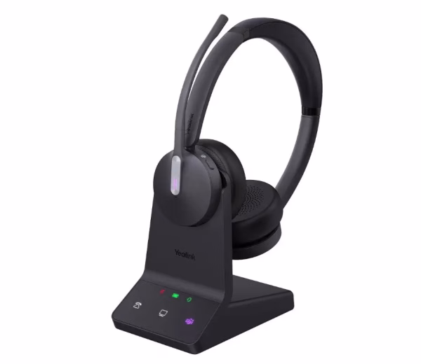 Yealink WH64 Hybrid Dual with Charging Stand Teams DECT Wireless Headset