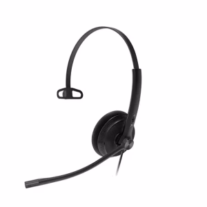 Yealink YHS34 Mono Wired Headset with QD to RJ Port