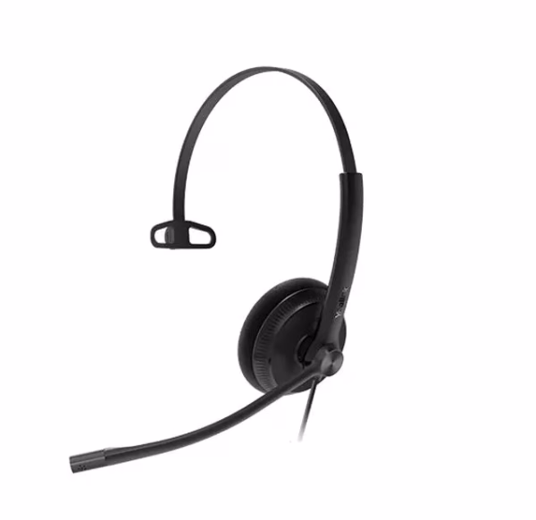 Yealink YHS34 Mono Wired Headset with QD to RJ Port