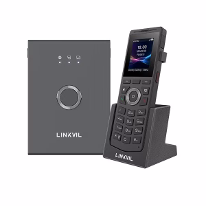 Fanvil Linkvil W710P DECT Phone System consisting of a base (W710D) and a handset (W610D)