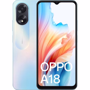 OPPO A18 4G 128GB - Glowing Blue