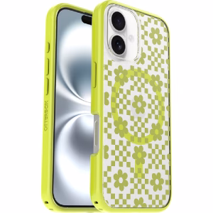 Otterbox Symmetry Clear Magsafe Apple iPhone 16 Case Daisy Dance - 7-97131)