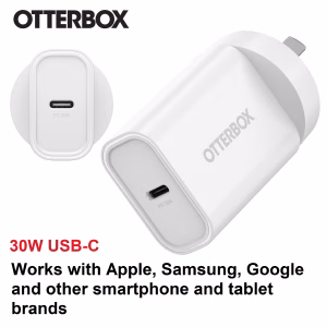 OtterBox 30W USB-C (Type I) PD Fast Wall Charger - White 8-81353)
