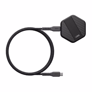 UAG Wireless Charging Pad with Stand - Black/Carbon Fiber(9B4410114042)
