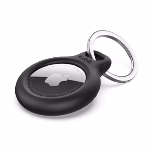 Belkin Secure Holder With Key Ring for AirTag - Black(F8W973btBLK)