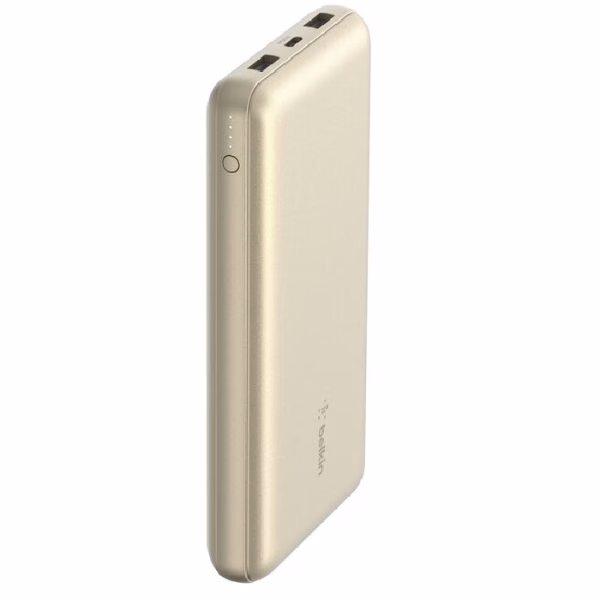 Belkin BoostCharge Power Bank 20K (Multi-port) - Gold (BPB012btGD)