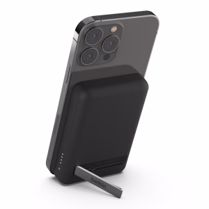 Belkin BoostCharge Magnetic Wireless Power Bank 5K + Stand - Black (BPD004btBK)