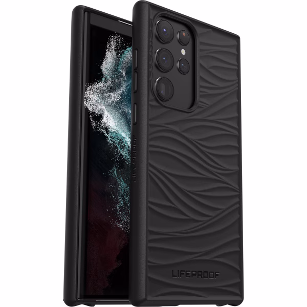 LifeProof WAKE Case for Samsung Galaxy S22 Ultra Black - 7-86654)