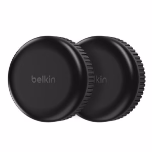 Belkin Waterproof Secure Holder with Adhesive for AirTag (Pack of 2) - Black (MSC017btBK)