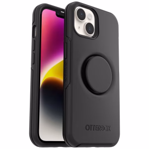 OtterBox Otter + Pop Symmetry Apple iPhone 14 Plus Case Black - 7-88743)