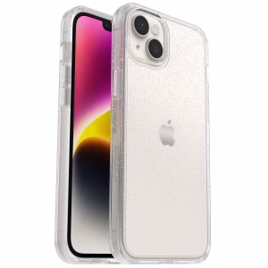 OtterBox Symmetry Clear Apple iPhone 14 Plus Case Stardust (Clear Glitter) - 7-88595)