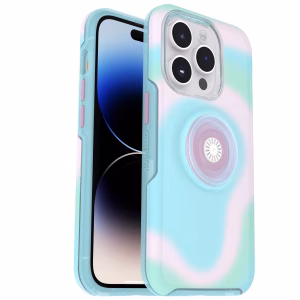 OtterBox Otter + Pop Symmetry Clear Apple iPhone 13 Pro Case Stardust Pop (Clear Glitter) - 7-84518)