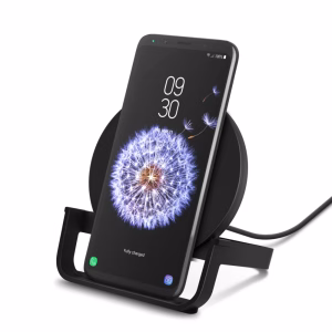 Belkin BoostCharge Wireless Charging Stand 10W (AC Adapter Not Included) - Black(WIB001btBK)