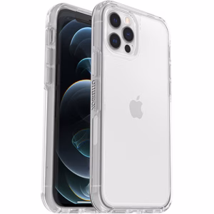 OtterBox Symmetry Clear Apple iPhone 12 / iPhone 12 Pro Case Clear - 7-65422)