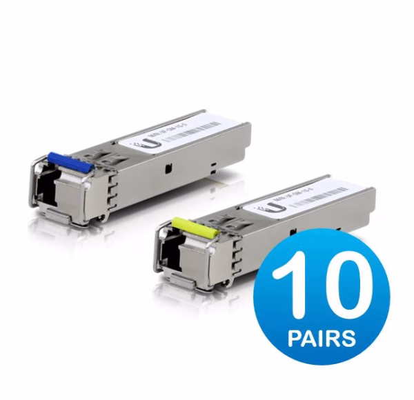 Ubiquiti UFiber1 Gbps Bidirectional Single-Mode SFP Module