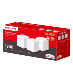Mercusys Halo H60X(3-pack) AX1500 Whole Home Mesh