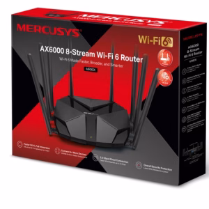 Mercusys MR90X AX6000 8-Stream Wi-Fi 6 Router