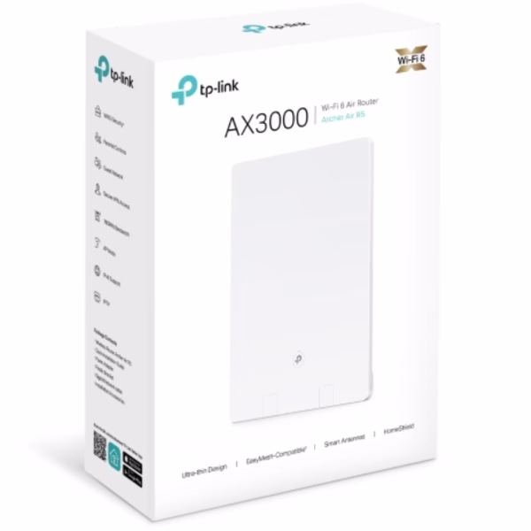 TP-Link Archer Air R5 AX3000 Dual-Band Wi-Fi 6 Air Router