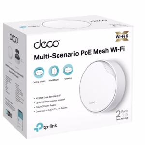 TP-Link Deco X50-PoE(2-pack) AX3000 Whole Home Mesh