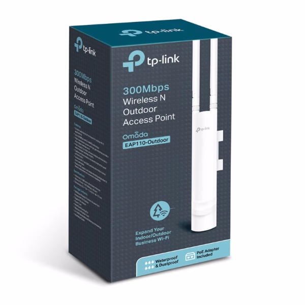 TP-Link EAP110 Outdoor Omada 300Mbps Wireless N Outdoor Access Point