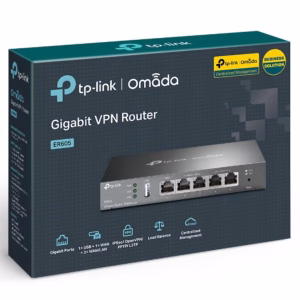 TP-Link TL-ER605 (TL-R605) SafeStream Gigabit Multi-WAN VPN Router (Omada)