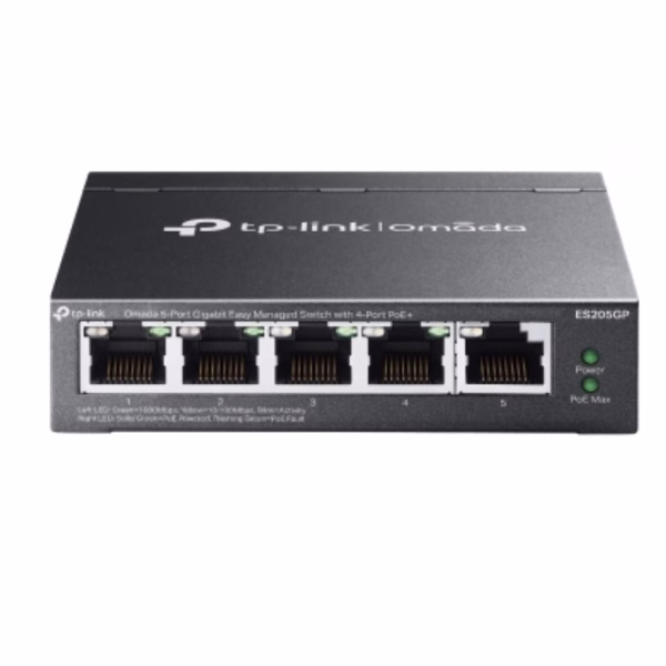 TP-Link ES205GP Omada 5-Port Gigabit Easy Managed Switch
