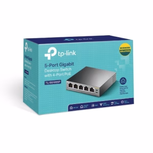 TP-Link TL-SG1005P 5-Port Gigabit Desktop Switch