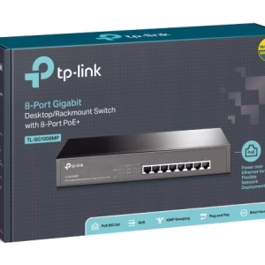 TP-Link TL-SG1008MP 8-Port Gigabit Desktop/Rackmount Switch