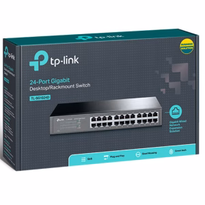 TP-Link TL-SG1024D 24-Port Gigabit Desktop/Rackmount Unmanaged Switch