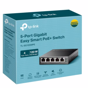 TP-Link TL-SG105MPE 5-Port Gigabit Easy Smart Switch