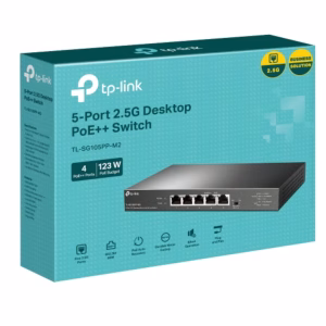 TP-Link TL-SG105PP-M2 5-Port 2 Switch