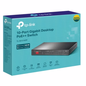 TP-Link TL-SG1210PP 10-Port Gigabit Desktop Switch