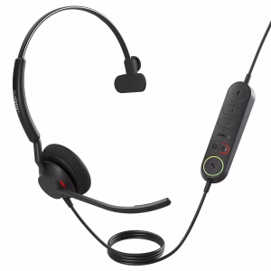 Jabra Engage 40 (Inline Link) UC Mono USB-C/A Corded Headsets