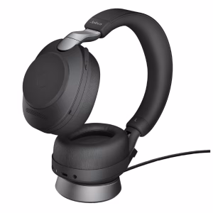 Jabra Evolve2 85 UC Stereo Black Link 380 USB-C and Charging Stand USB-C ANC Bluetooth Headset