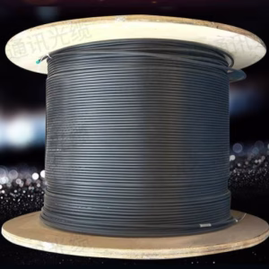 8Ware 350m CAT6A Ethernet Outdoor Underground Shielded External LAN Cable Roll on Rell Box Black Copper Twisted Core PE Jacket 23AWG >305m
