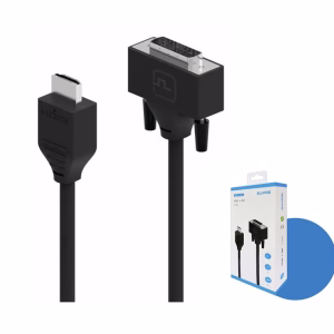 8ware Pro Series 2M HDMI to DVI cable Male to Male Nickel plated high performance 30AWG OD6