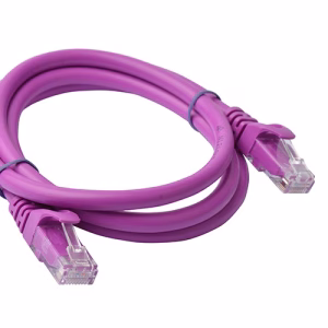 8Ware CAT6A Cable 1m - Purple Color RJ45 Ethernet Network LAN UTP Patch Cord Snagless