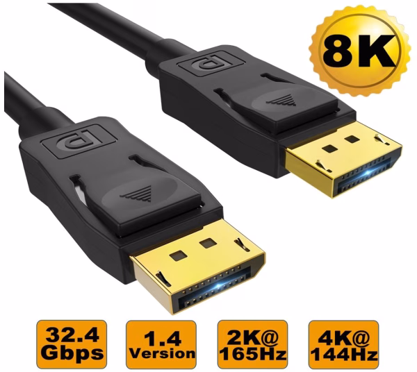 8Ware 3m Ultra 8K DisplayPort DP1