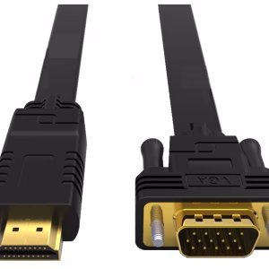 8Ware HDMI to VGA  Adapter Converter Cable 2m Male to Male for Desktop Computer Laptop PC Monitor Projector HDTV Switch PS4 PS5 Media Box DVD Camera