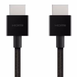 Belkin 4K Ultra High Speed HDMI 2.1 Braided Cable (2M) - Black(AV10176bt2M-BLK)