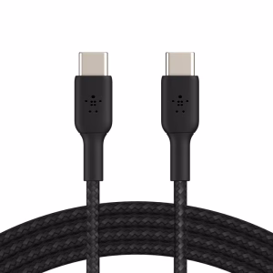Belkin BoostCharge Braided USB-C to USB-C Cable (0.15M) - White (CAB004bt0MWH)