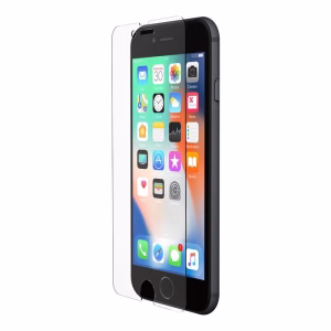 ScreenForce Tempered Glass Screen Protector for iPhone 8/7/6s/6 - Clear (F8W768vf-REV)