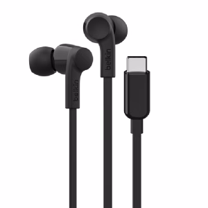 Belkin SoundForm USB-C Wired Earbuds - Black (G3H0002fqBKV2)