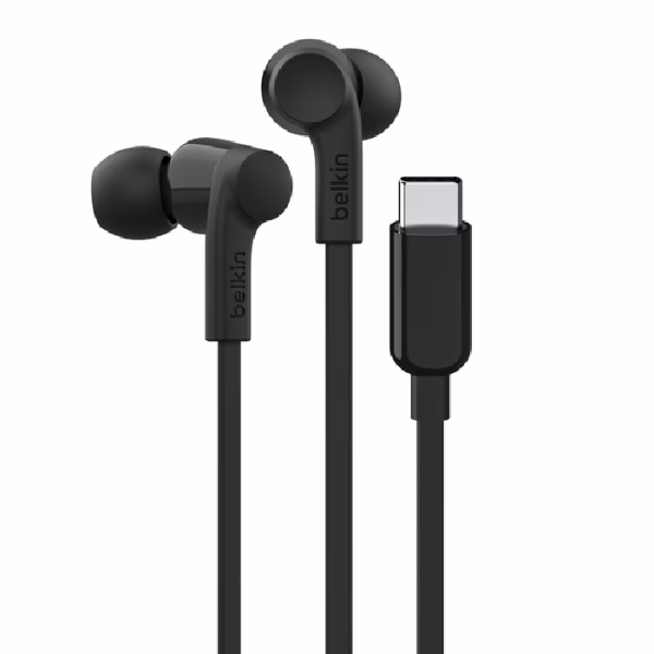 Belkin SoundForm USB-C Wired Earbuds - Black (G3H0002fqBKV2)