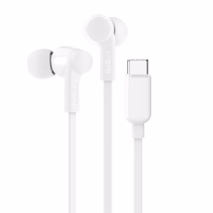 Belkin SoundForm USB-C Wired Earbuds - White (G3H0002FQWHV2)