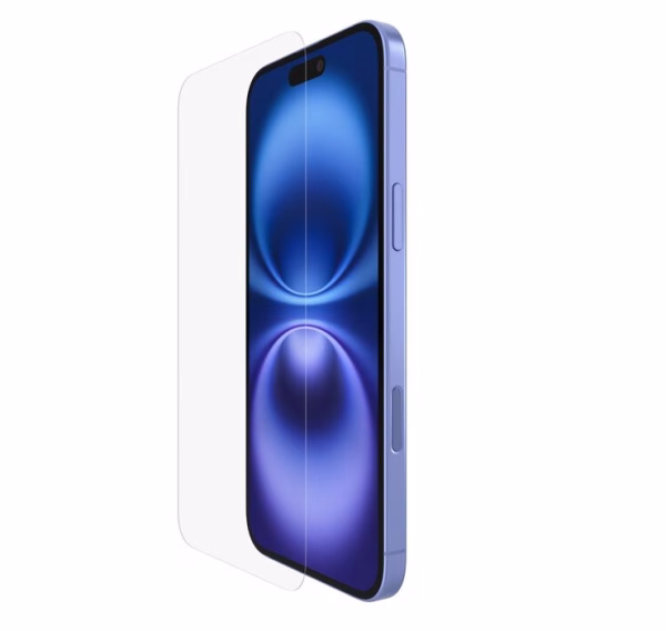 Belkin ScreenForce UltraGlass 2 Treated Screen Protector for iPhone 16 Plus/iPhone 15 Plus/iPhone 14 Pro Max - Clear (OVA132zz)