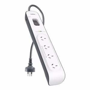 Belkin SurgeMaster 4-Outlet Surge Protection Strip With Power Cord (2M) - (BSV400au2M)
