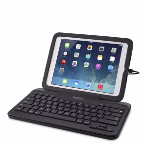 Belkin Wired Tablet Keyboard for iPad With Stand & Lightning Connector-Black(B2B130)